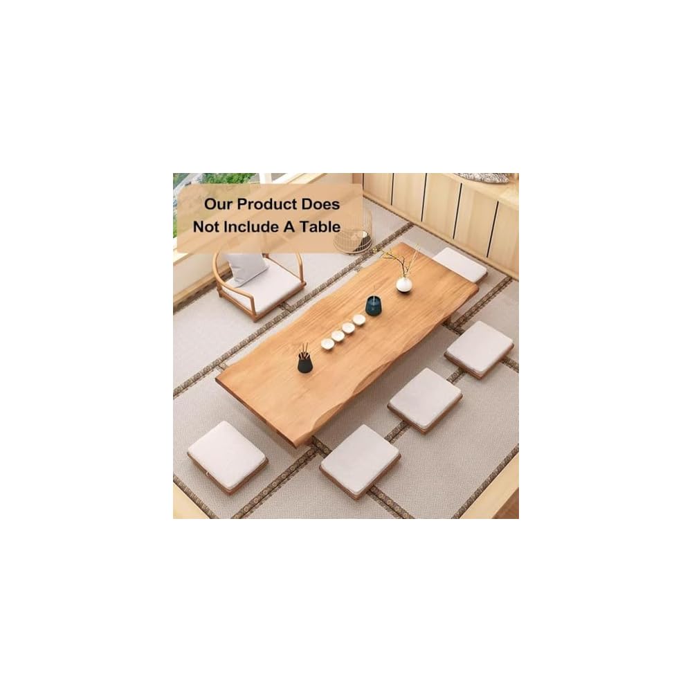 Multifunctional Japanese Floor Chair Vintage Tea Low