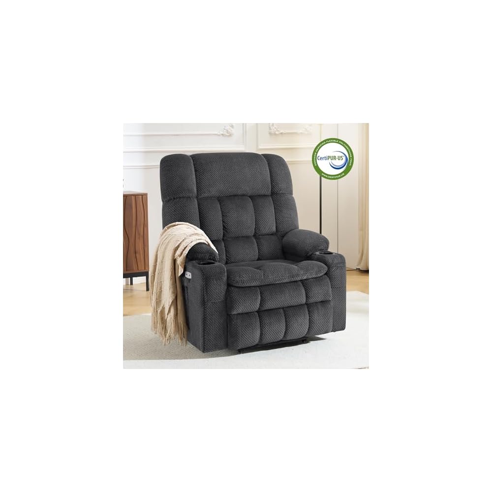 MCombo Oversized Dual Motor Power Lift Recliner Chair for Elderly R7891