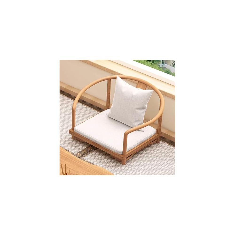 Multifunctional Japanese Floor Chair Vintage Tea Low