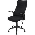 Adjustable Height, Ergonomic, Armrests, Computer Desk, Work, Black Mesh, Black Metal, Contemporary, Modern Office Chair