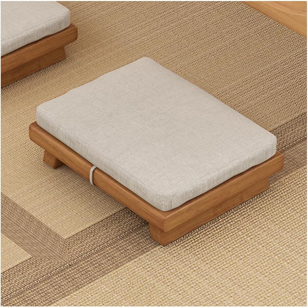 Multifunctional Japanese Floor Chair Vintage Tea Low